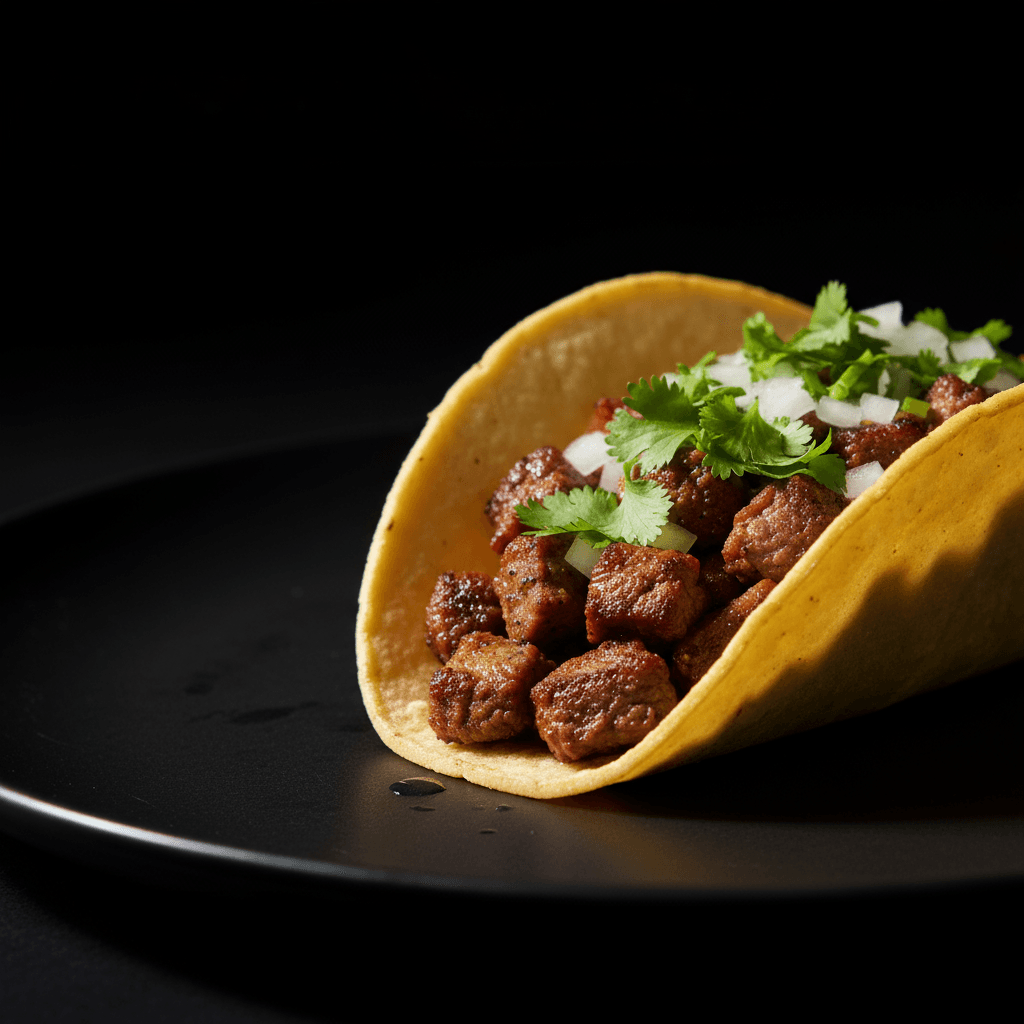 Signature carne asada taco